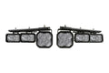 Diode Dynamics 2021 Ford Bronco Stage Series Fog Pocket Kit - Yellow Pro