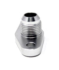 Torque Solution Billet Offset Oil Drain Flange w/ Integrated -10AN Flange: T3/T4 & PTE/Borg Turbo