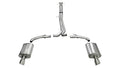 Corsa 2010-2019 Ford Taurus SHO 3.5L V6 Turbo Polished Sport Cat-Back Exhaust