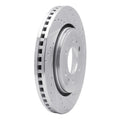 DFC 07-21 Ford F-150 RWD Front Right Drilled & Slotted Silver Brake Rotor