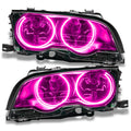 Oracle 99-01 BMW 3 Series Coupe HL - (Halogen) - ColorSHIFT w/ Simple Controller