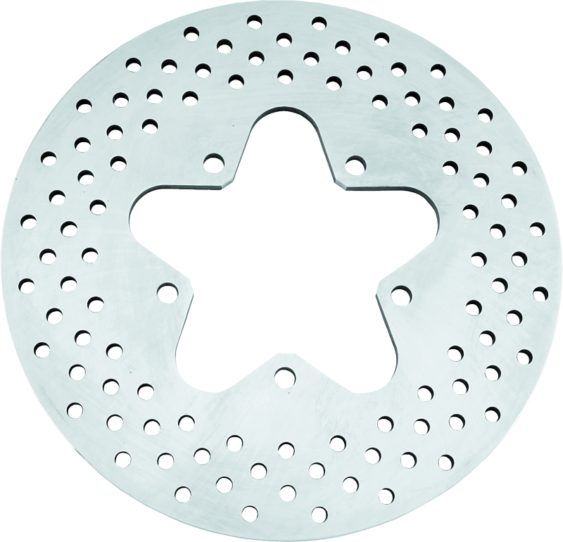 Bikers Choice 86-99 FLT Stock Replacement Rear Brake Rotor Drilled Steel H-D 40936-86