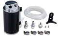 Mishimoto Large Aluminum Oil Catch Can - Wrinkle Black