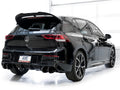 AWE Tuning MK8 Volkswagen Golf R 3in Track Edition Quad Exhaust - Diamond Black Tips