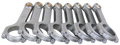 Eagle Chevrolet LS H Beam Stroker Connecting Rods 6.125in Length (Set of 8)