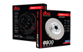 DBA 09-24 Nissan GTR Rear 5000 Series Drilled & Slotted Ring