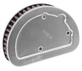 K&N Replacement Unique Air Filter 6.625in L x 4.75in W x 1.625in H with 1 Flange for Harley-Davidson