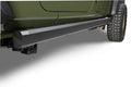 RealTruck 20-24 Jeep Gladiator CC 4dr VoltStep Electric Running Board Kit (Cut/Drill Req.) - Tex Blk