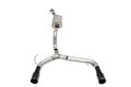 Corsa 21-25 Ford Bronco 2.3L 2-Door 2.75in Cat-Back Dual Rear Exhaust w/ 4in Straight-Cut Black Tips