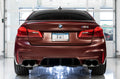 AWE Tuning 18-19 BMW M5 (F90) 4.4T AWD Cat-Back Exhaust - Track Edition (Diamond Black Tips)