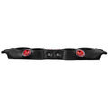 DS18 2007-18 Jeep JK/JKU Soundbar System Fits 4 x 8in Speakers (Not Included)- Black