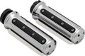 Kuryakyn Heavy Industry Grips Throttle-By-Wire Chrome