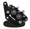 Performance Machine Front Single Brake-Blk Contrast Cut