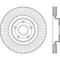StopTech 13-15 Nissan Pathfinder Slotted Front Left Rotor
