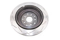 DBA 2001 Subaru Impreza WRX STI 10 Stud Hole Rear Slotted 4000 Series Uni-Directional Rotor