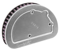 K&N Replacement Unique Air Filter 6.625in L x 4.75in W x 1.625in H with 1 Flange for Harley-Davidson