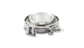 Vibrant AL V-B Flange Assembly 2.5in OD Tubing incl 2 AL V-b flanges 1 SS V-B Clamp 1 Viton O-Ring