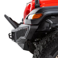 Go Rhino 07-20 Jeep Wrangler JL/JLU/JK/JKU/Gladiator JT Rockline Full Width Bumper w/ Overrider