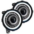 Oracle Jeep Wrangler JL Oculus Bi-LED Projector Headlights- Graphite Metallic - 5500K