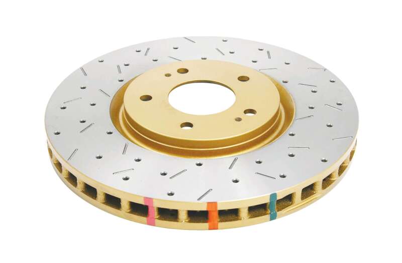 DBA 03-05 Evo 8/9 Front Drilled & Slotted 4000 Series Rotor
