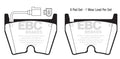 EBC 17-18 Audi RS3 Redstuff Front Brake Pads