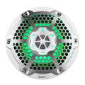 DS18 NXL-M Series Speaker w/ RGB LED Lights 6.5in 2-Way 100 Watts RMS 4 ohm White w/ Cover