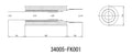 HKS Universal Stainless Hi Power 170mm Titanium Muffler