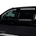 Putco 19-20 Chevy Silverado / GMC Sierra 1500 - Crew Cab (Set of 4) Element Chrome Window Visors