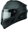 Sena Technologies Outrush R Flip-Up Bluetooth Helmet Matte Black - Small
