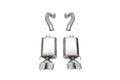 Corsa 06-13 Chevy Corvette C6 Z06 7.0L / 09-13 ZR1 6.2L Polished Axle-Back Exhaust w/4.5in Twin Tips
