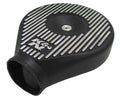 K&N Universal Plenum 11.89in L x 9in Dia x 4.75in H - Black