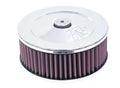 K&N Universal Air Filter - Round Tapered - 3in Top OD x 3.75in Base OD x 6in H x 2.438in Flange ID