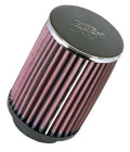 K&N Universal X-Stream Clamp-On Round Air Filter 3.531in Flg ID/4in OD/5.969in H