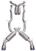 Injen 08-13 Infiniti G37 V6 3.7L RWD Coupe Only 76mm Stainless Steel Exhaust w/ Titanium Tips