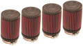 K&N Universal Rubber Filter 2.5 inch 5 Degree FLG 3.5 inch OD 4 inch Height